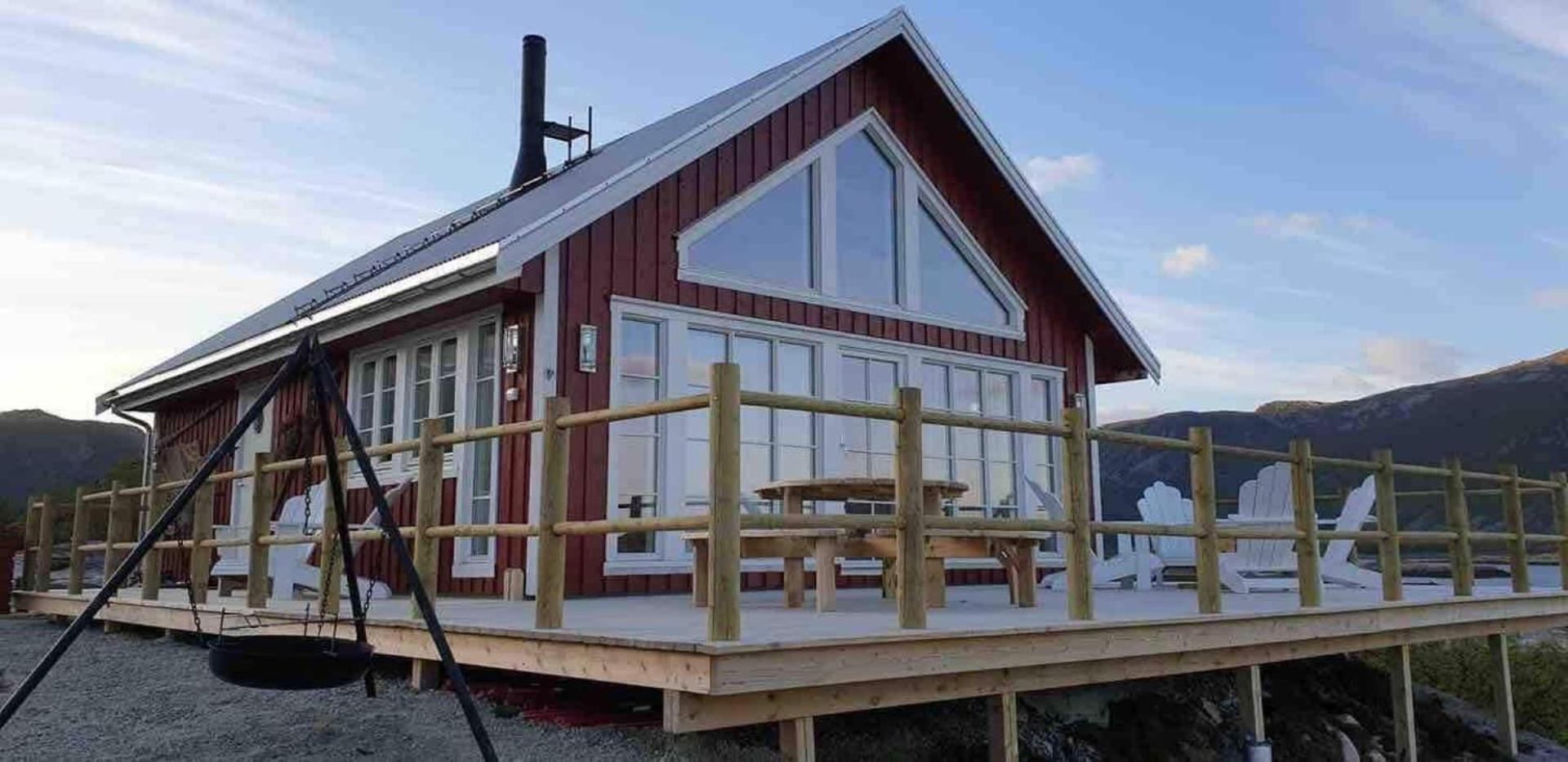 Valberg High Quality Seaview Cabin Exterior foto